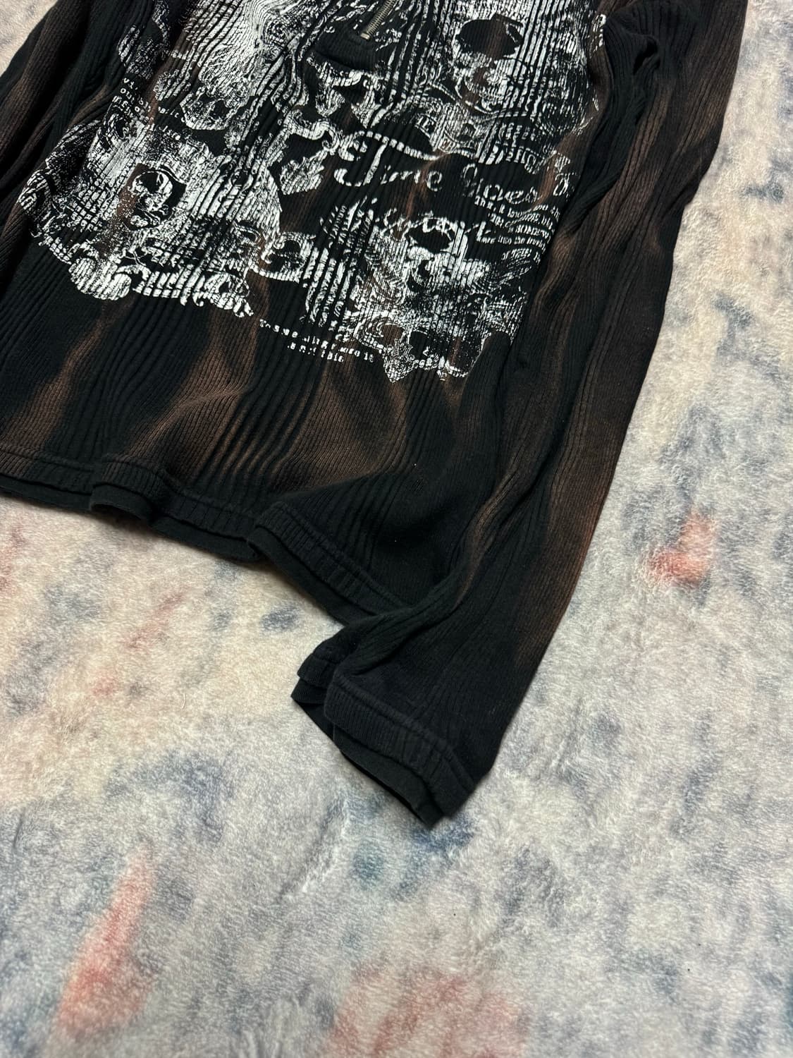 Bernings sho 00s zipper layered vkei cut 상품이미지6
