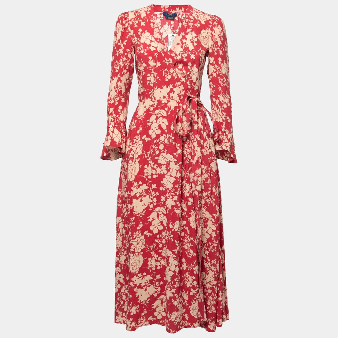 폴로 플로랄 맥시 랩 원피스 상품이미지2