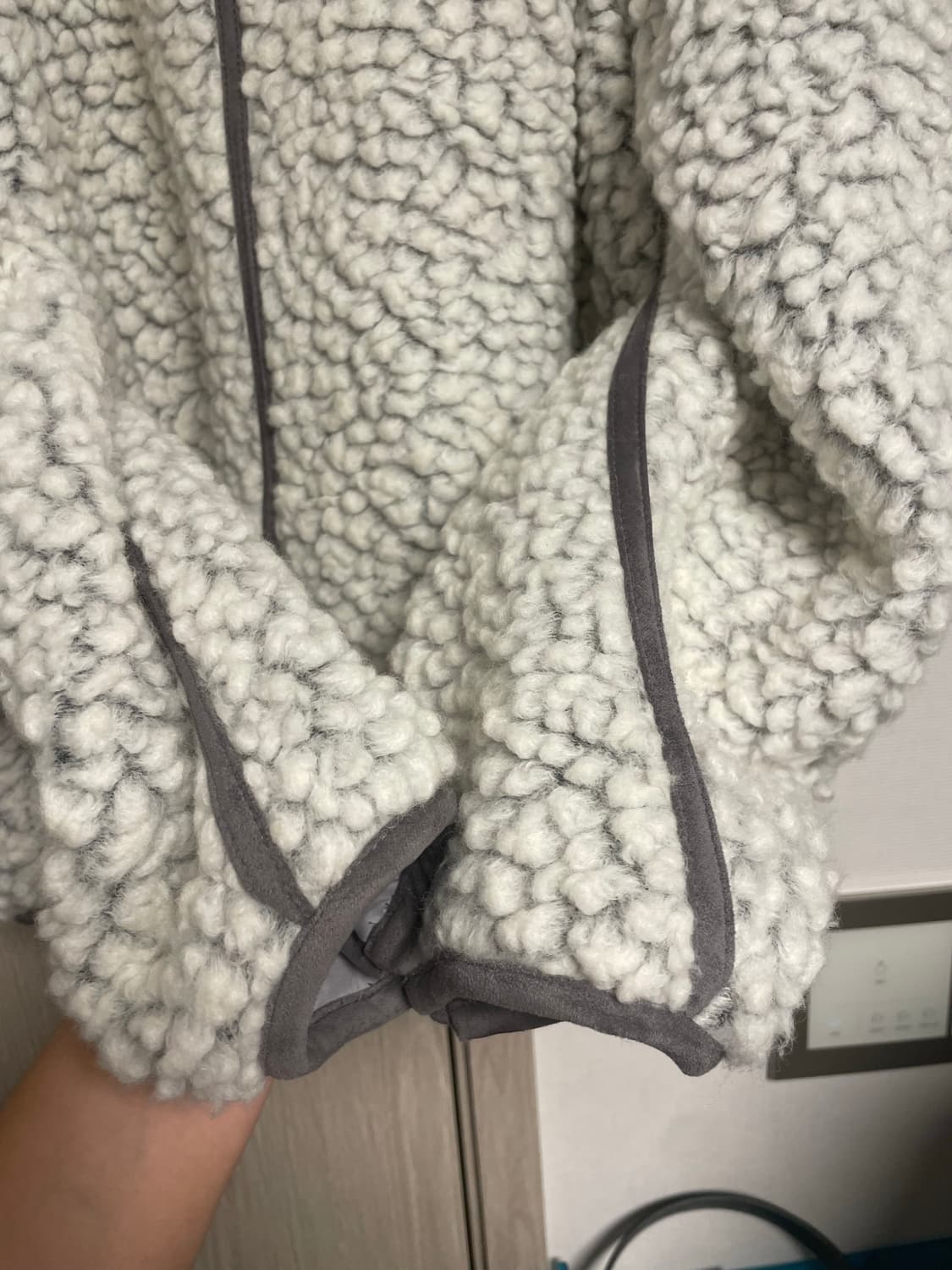 [M] 인사일런스 울 시어링 자켓 상품이미지4