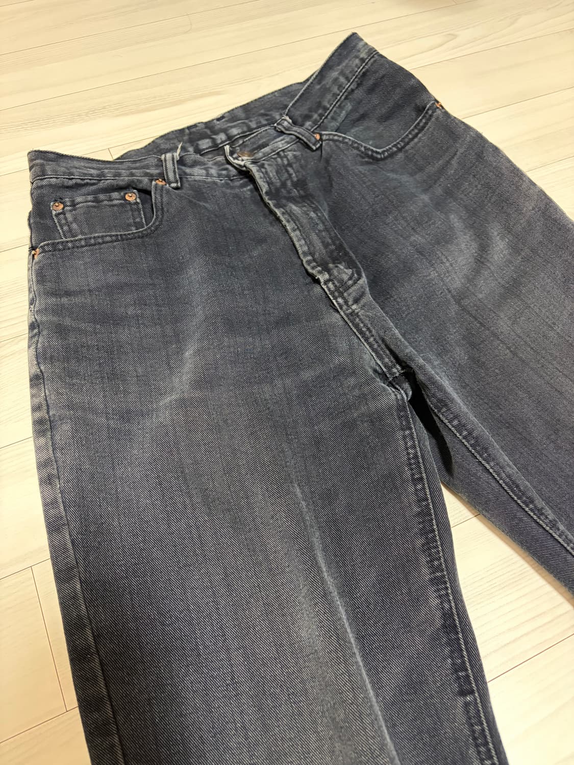 리바이스 90s 빈티지 블랙 32사이즈(실측 31정도/실측 기재) 상품이미지2