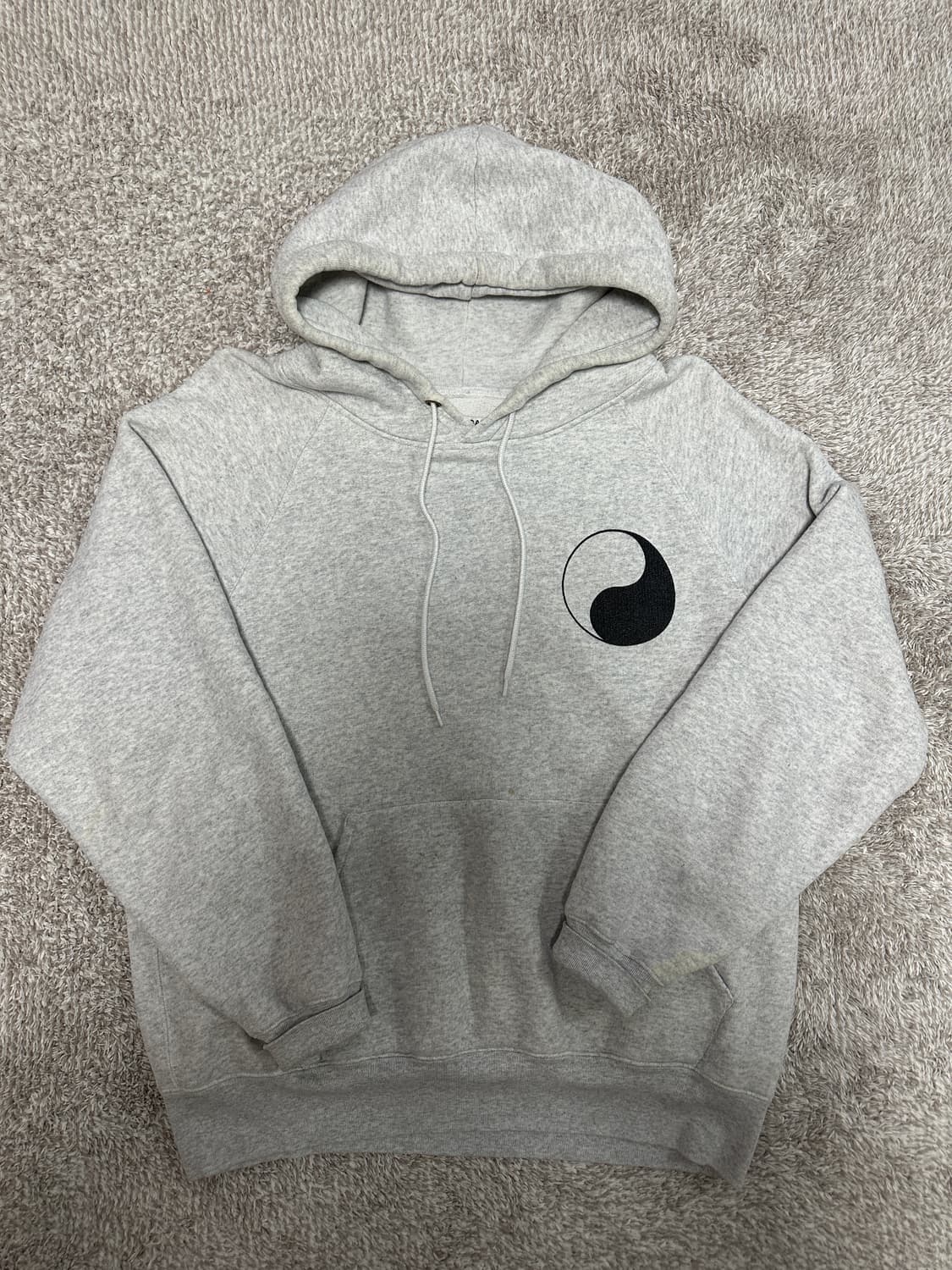 아워레가시 워크샵 후드 음양 그레이 멜란지 48사이즈 상품이미지2