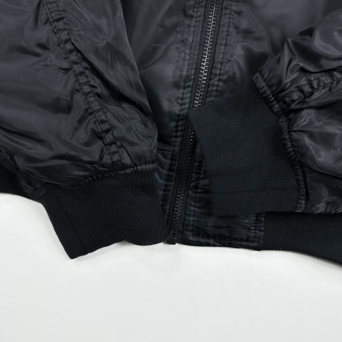 VTG 빈티지 재팬 블랙 ma1 블루종 자켓 (L) 상품이미지5