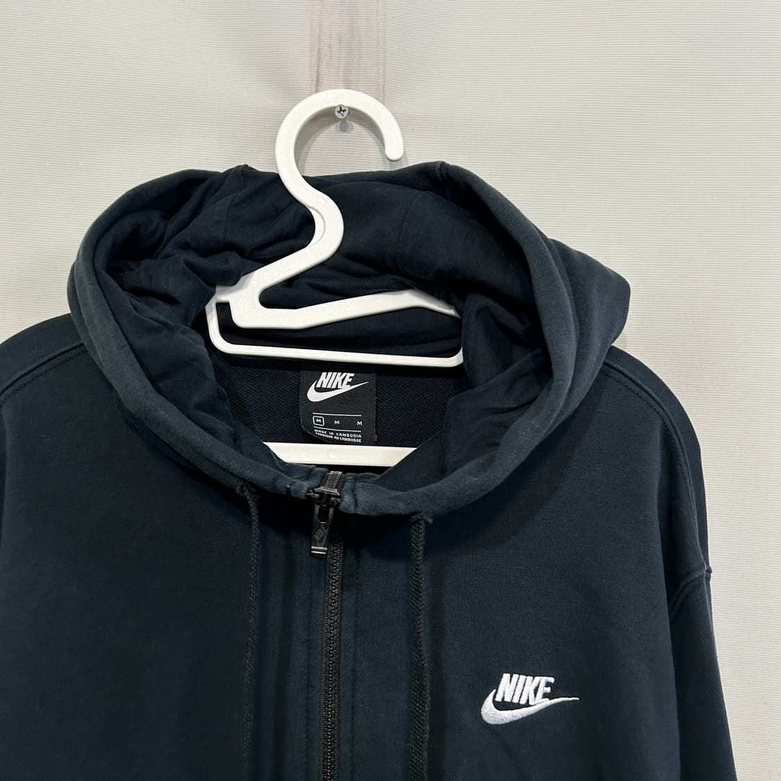 나이키 후드 집업 M 남녀공용 네이비 상품이미지2