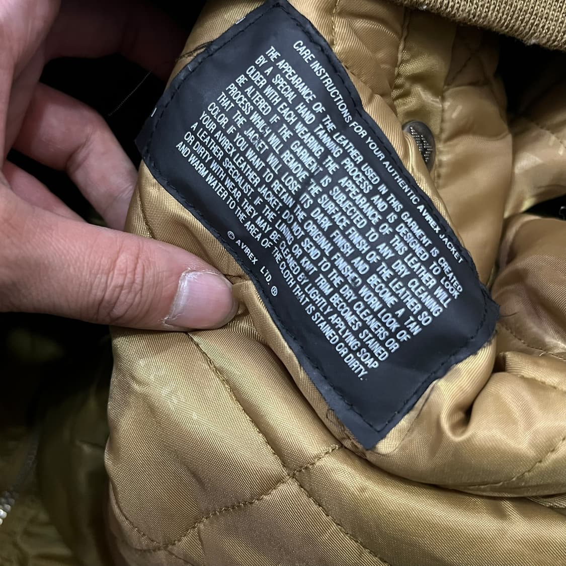  아비렉스 자수로고 점퍼 y13864 상품이미지7