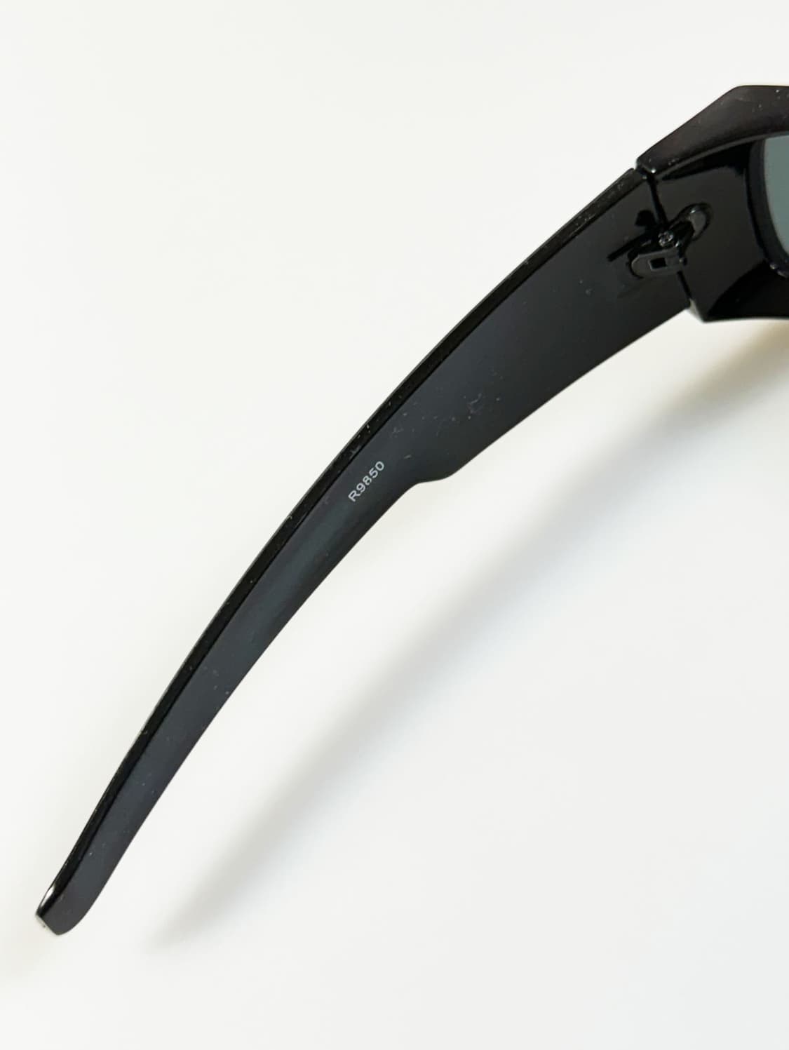 90s 블랙 스퀘어 실버스타 엠블럼 빈티지 선글라스 상품이미지8