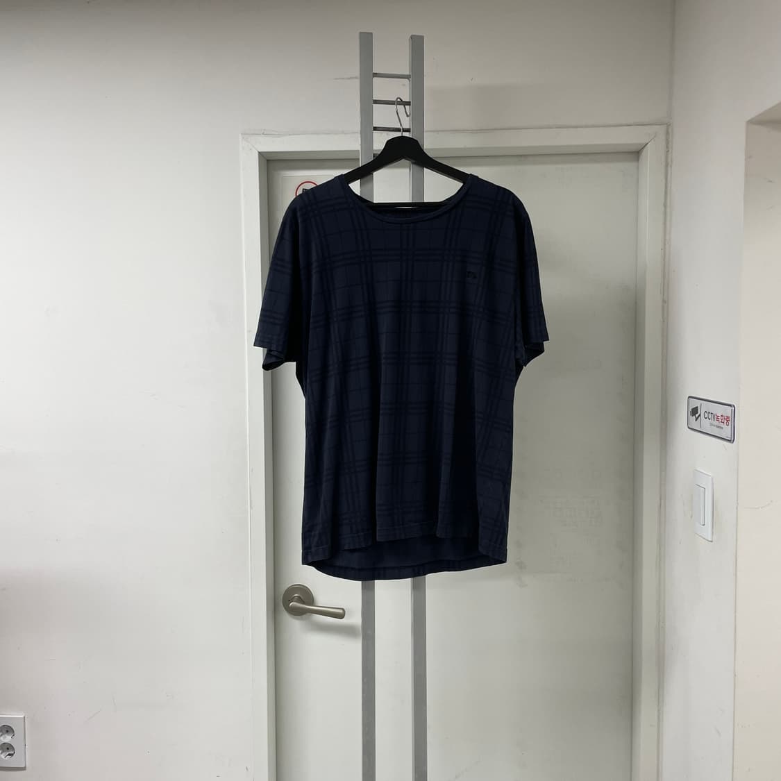 버버리 반팔 티셔츠 네이비 XL  상품이미지1