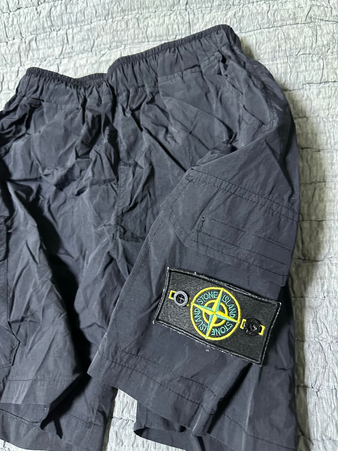 스톤아일랜드 블랙 반바지 상품이미지2