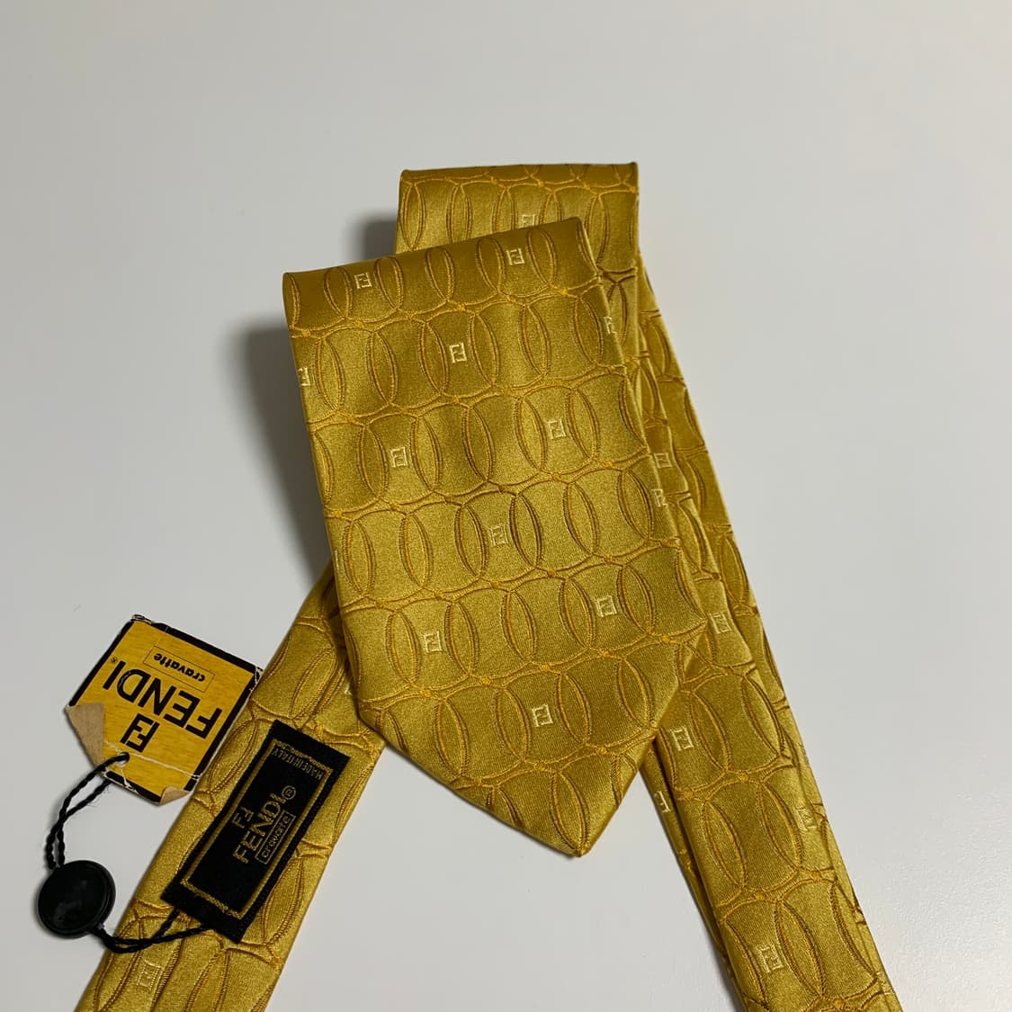 펜디(FENDI) 미사용품 명품넥타이 택 달린 S등급 100실크 상품이미지10