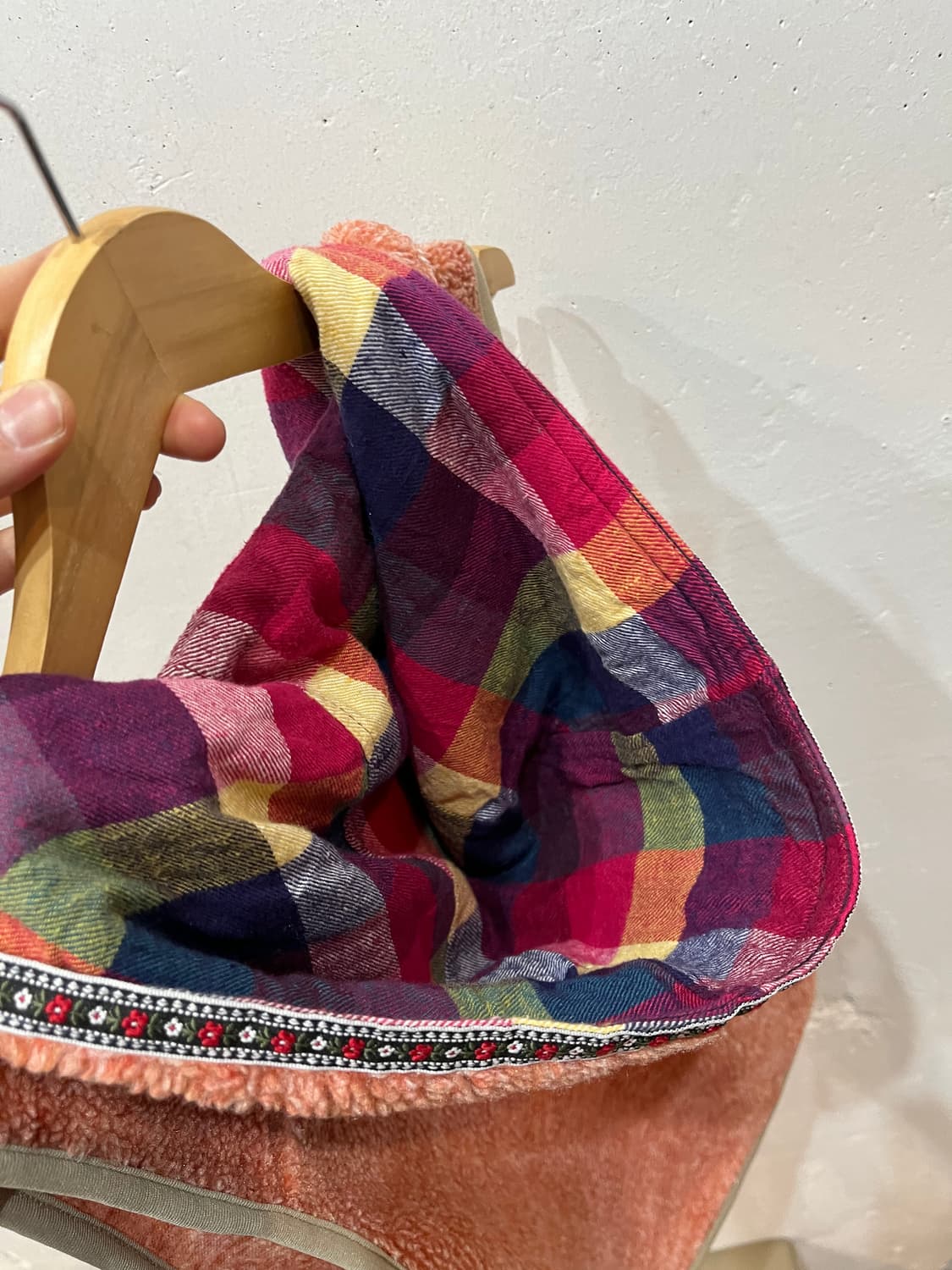 CUBE SUGAR 플리스 후드 베스트 우먼즈 상품이미지6