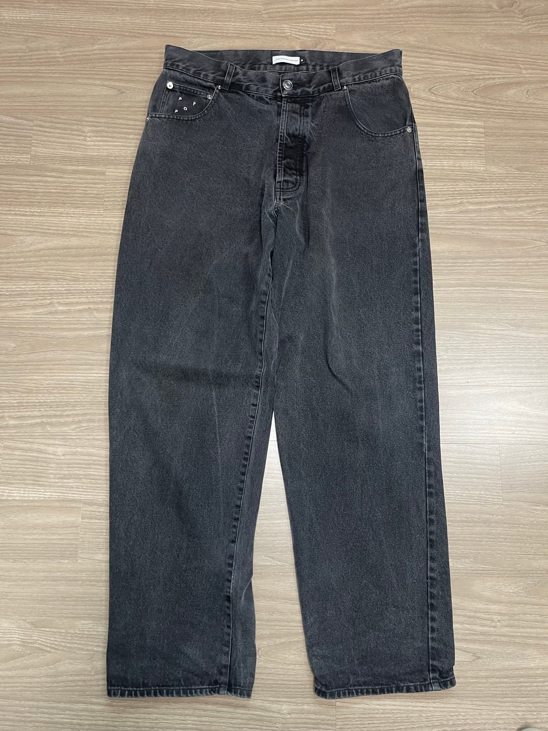 (M)팝트 poptradingcompany drs denim black  상품이미지1
