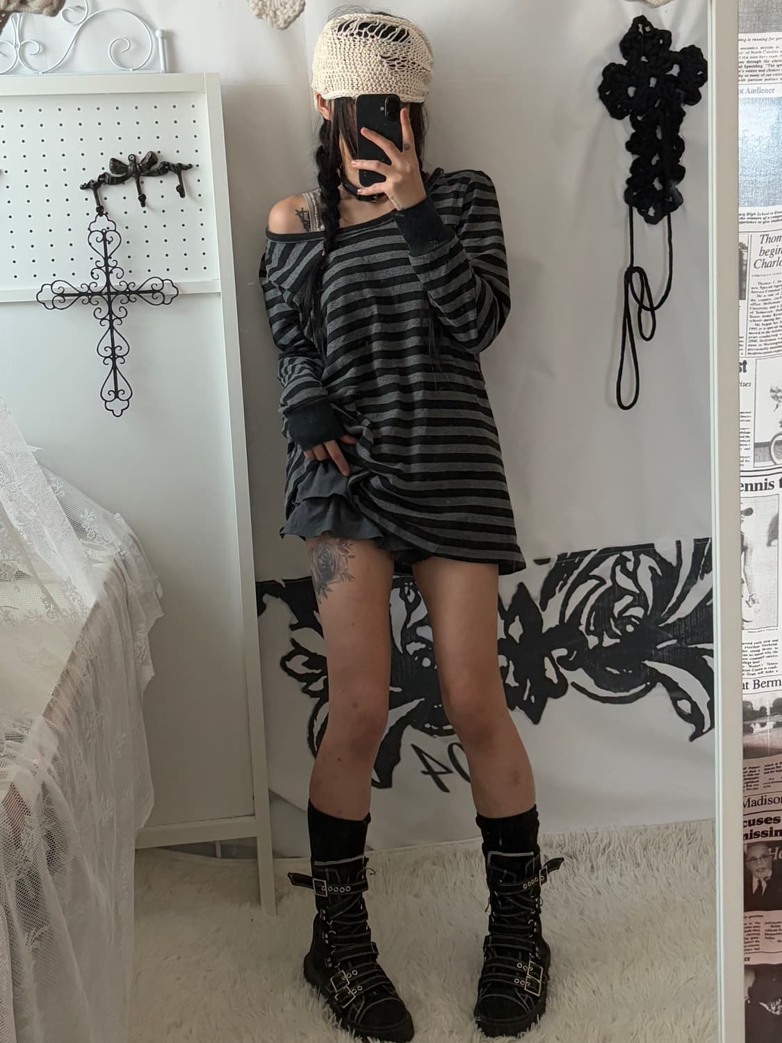 • striped long sleeve 상품이미지3