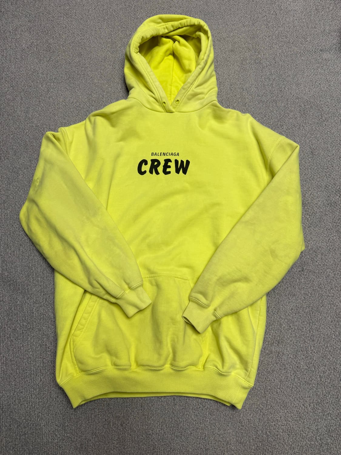 발렌시아가 크루 후드티(정품) 상품이미지1