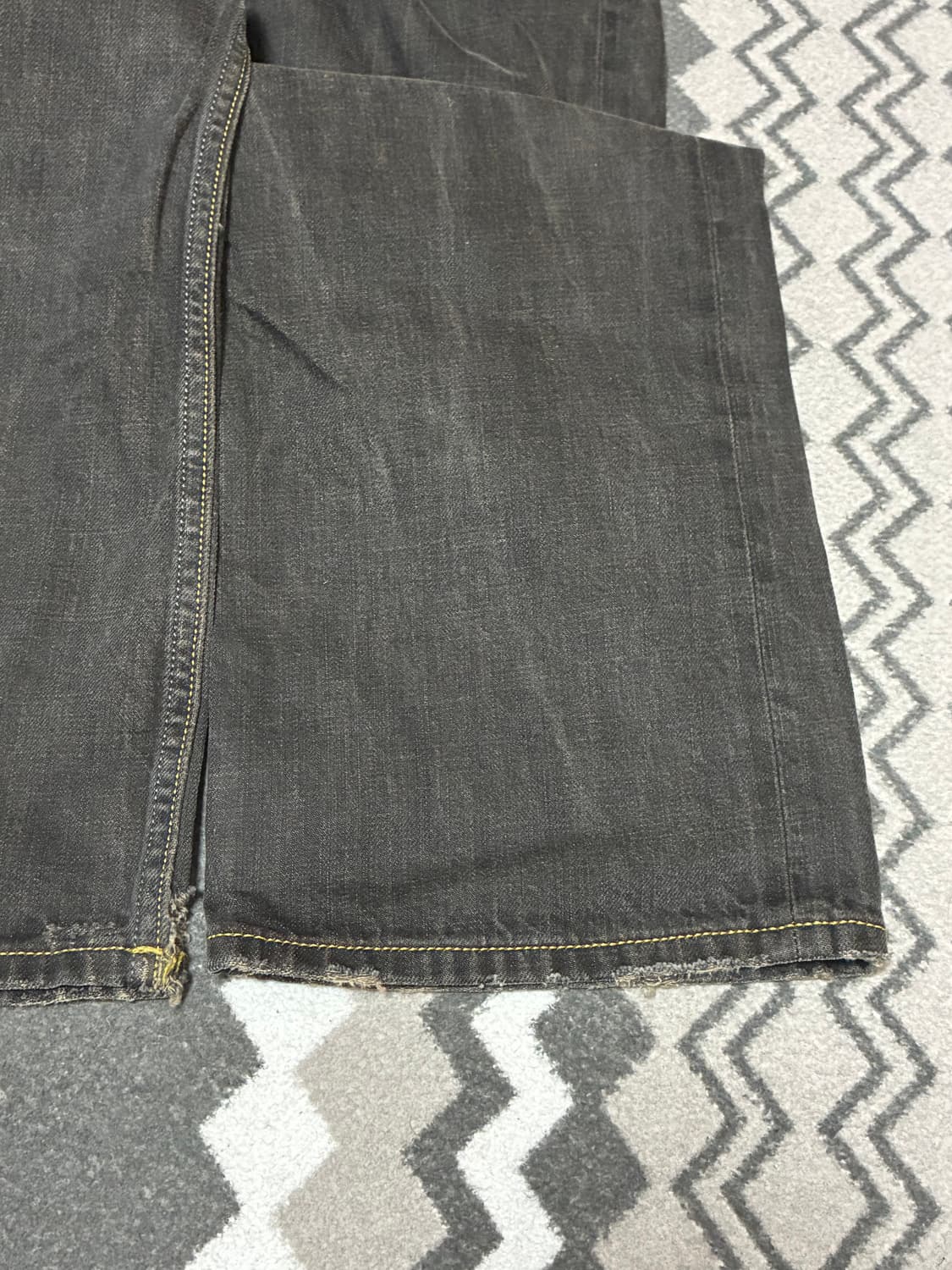 디젤 흑청 데님 (W30 / L30) 상품이미지6