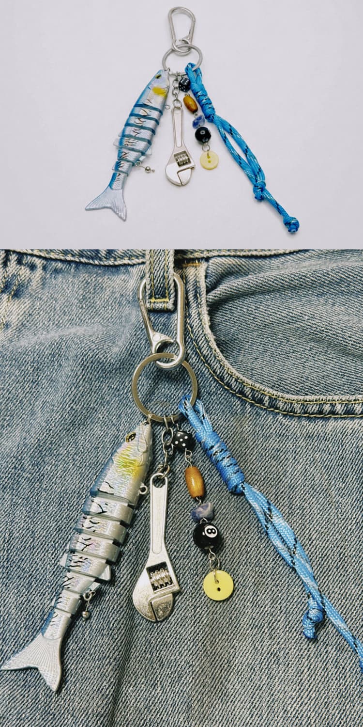 디보콜드 [DISCOVERING 001] 핸드메이드 루어 키링 상품이미지3