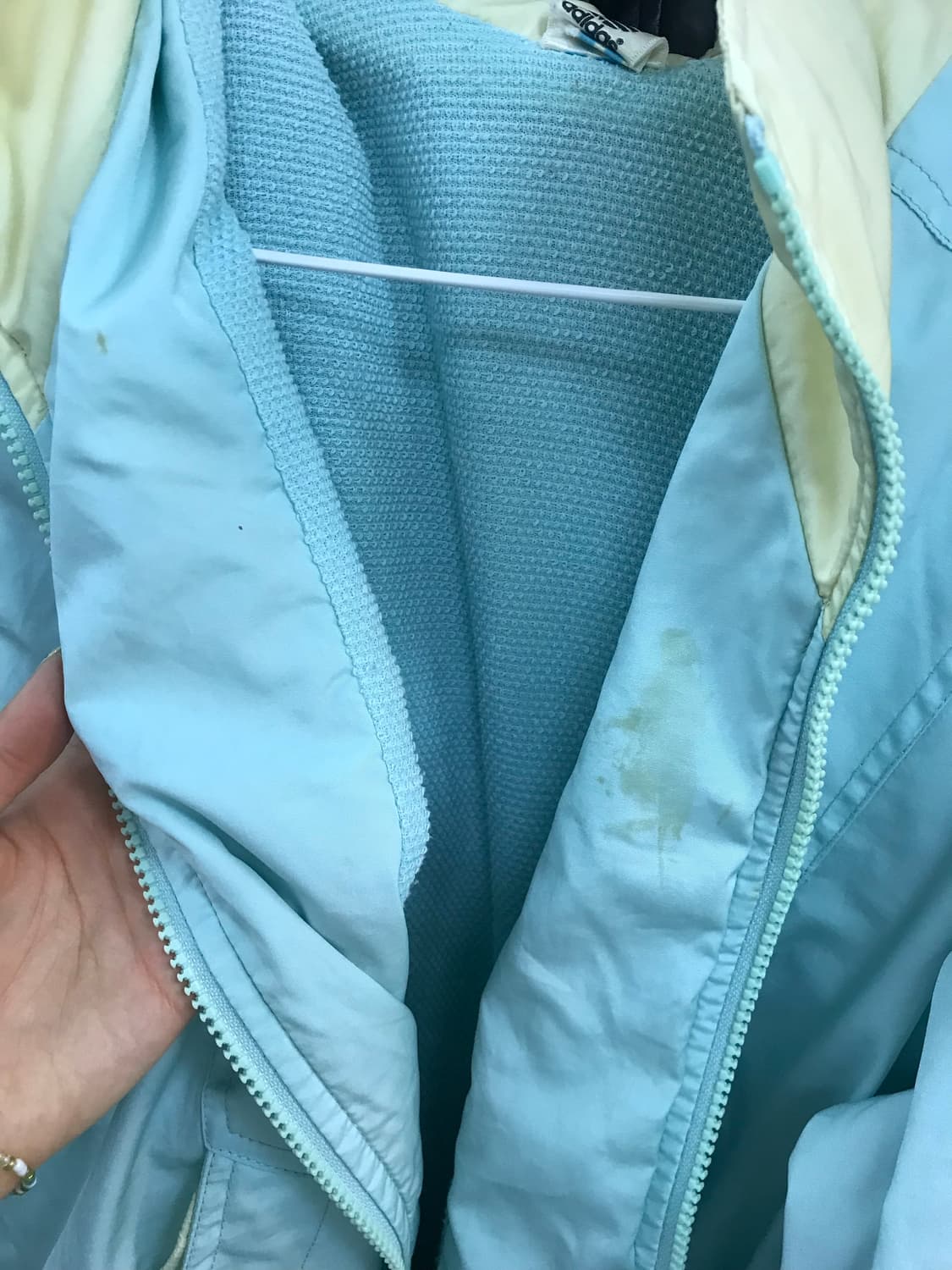 아디다스 빈티지 민트 바람막이  상품이미지3