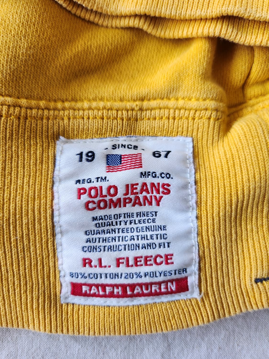 90s Polo jeans sweatshirt 상품이미지4