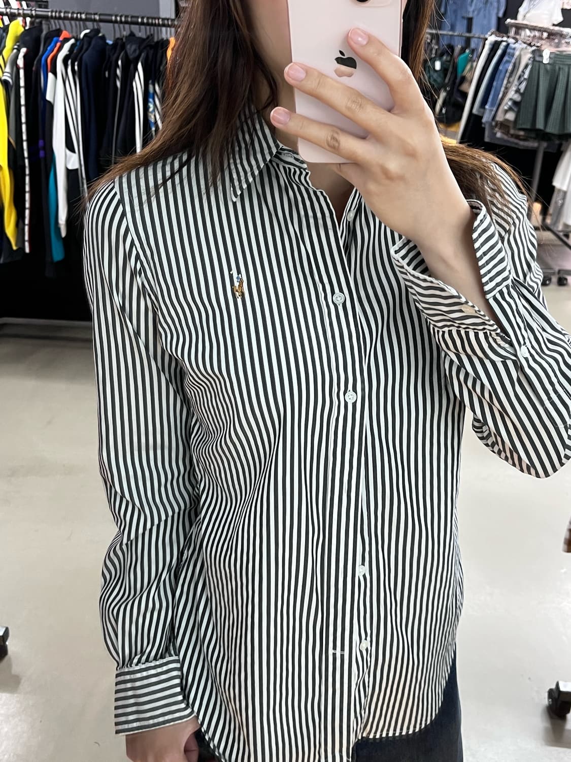 폴로 스트라이프 셔츠 상품이미지3