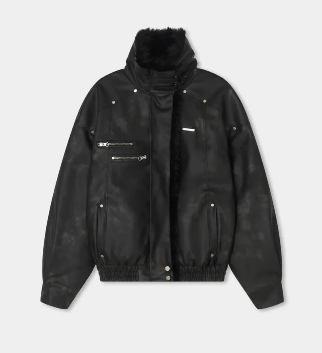 에트오소메 무스탕 퍼점퍼 상품이미지1