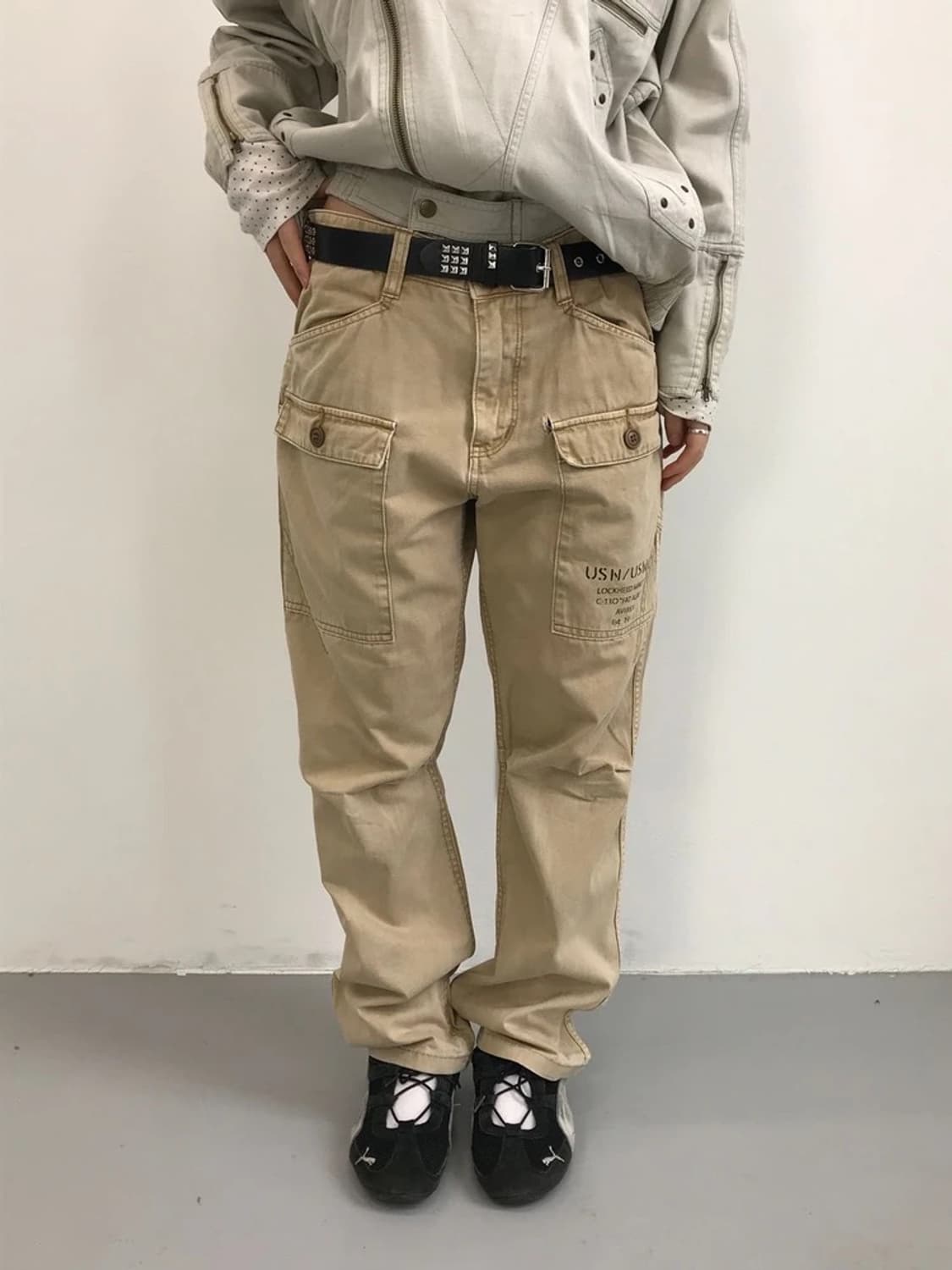 AVIREX USN USMC Military Work Pants 상품이미지1