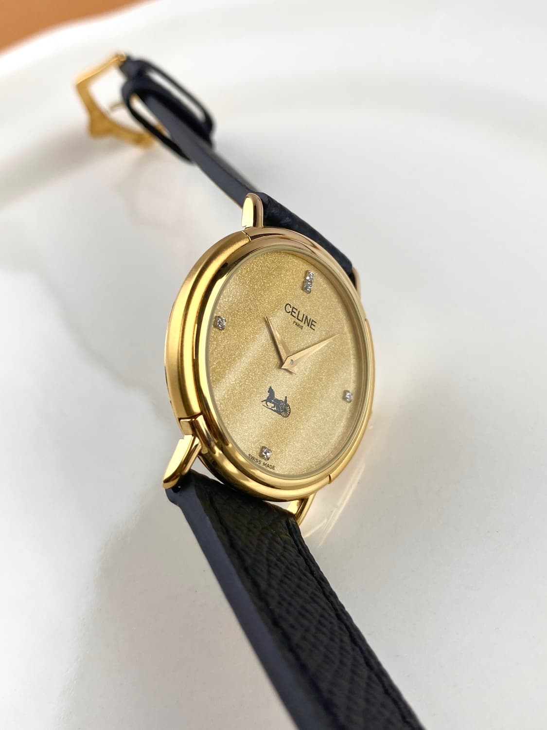 [FULL SET] CELINE round gold 5P watch  상품이미지1