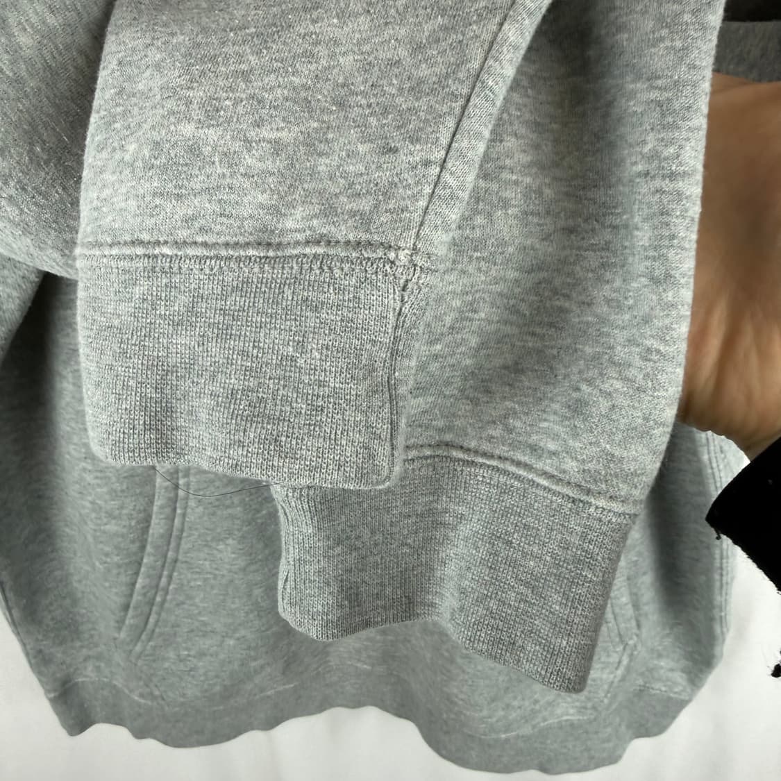 M) 나이키 퓨추라 기모 후드 티 그레이 상품이미지4