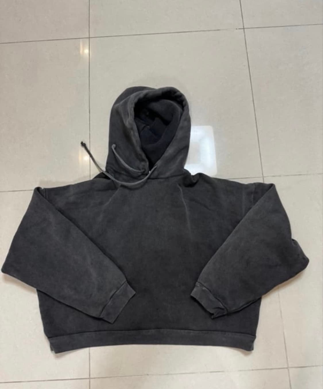 아크네 크롭 오버 후드 S 상품이미지1