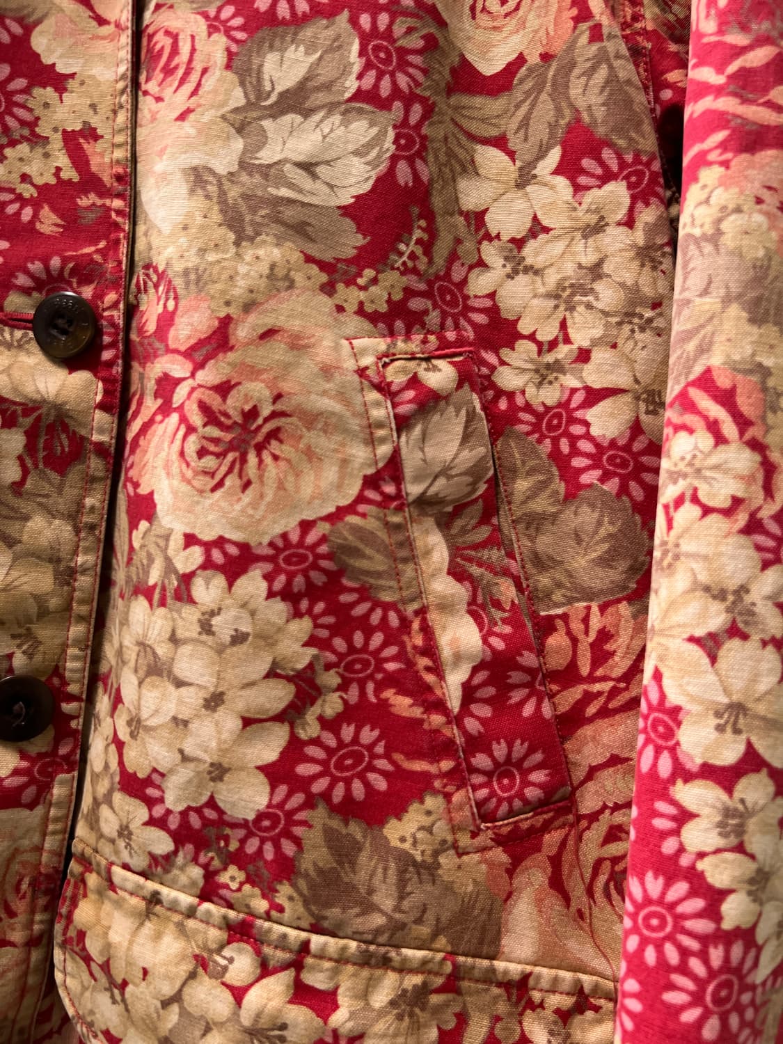 [M]L.L.Bean 엘엘빈 플라워 패턴 헌팅 자켓 상품이미지3