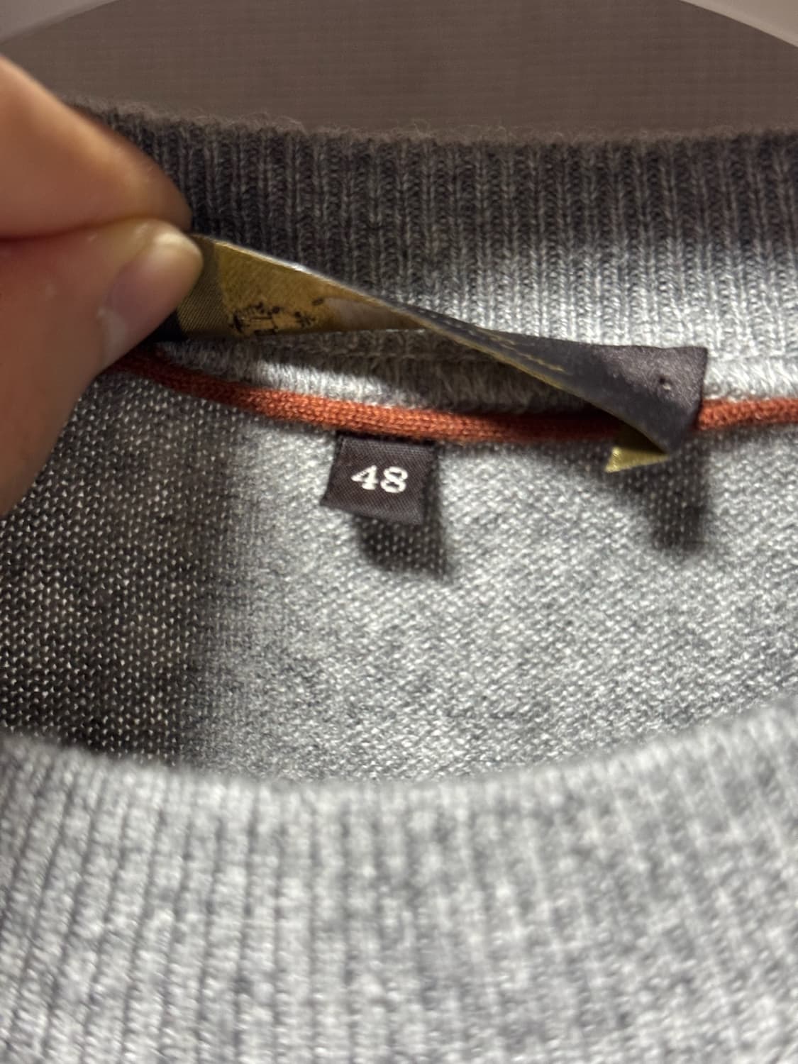 로로피아나 캐시미어 니트 그레이 48 상품이미지7