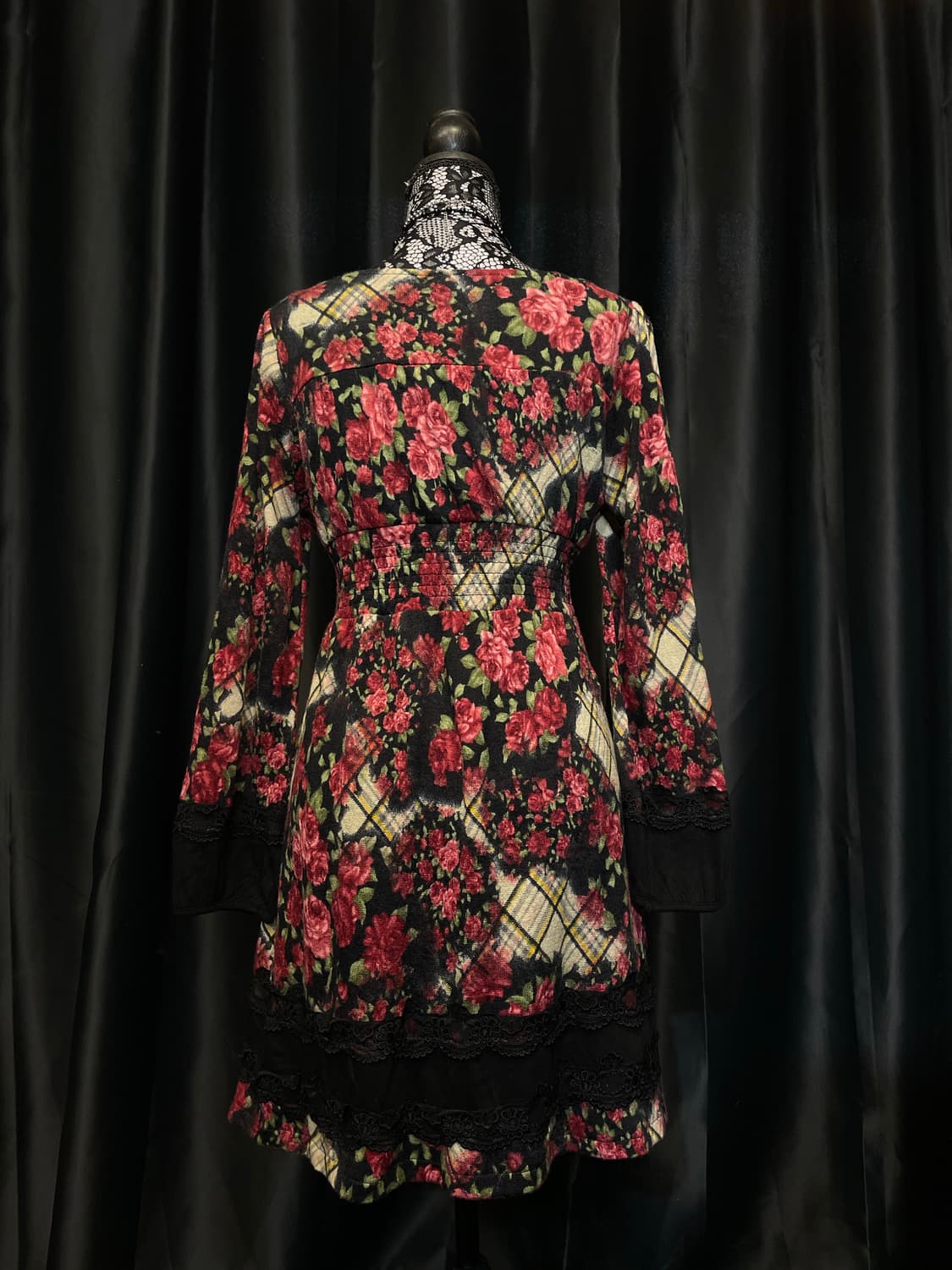 엑시즈팜 히메카지 갸루 플라워 원피스 상품이미지5