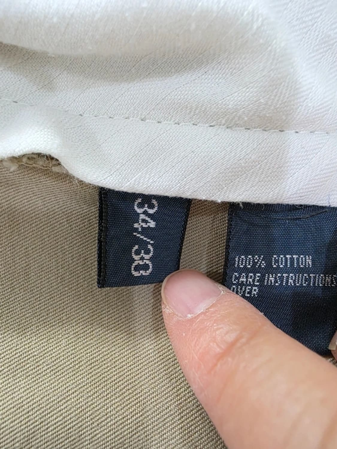 폴로 랄프로렌 서필드 핏 베이지 면바지 34~36 상품이미지6