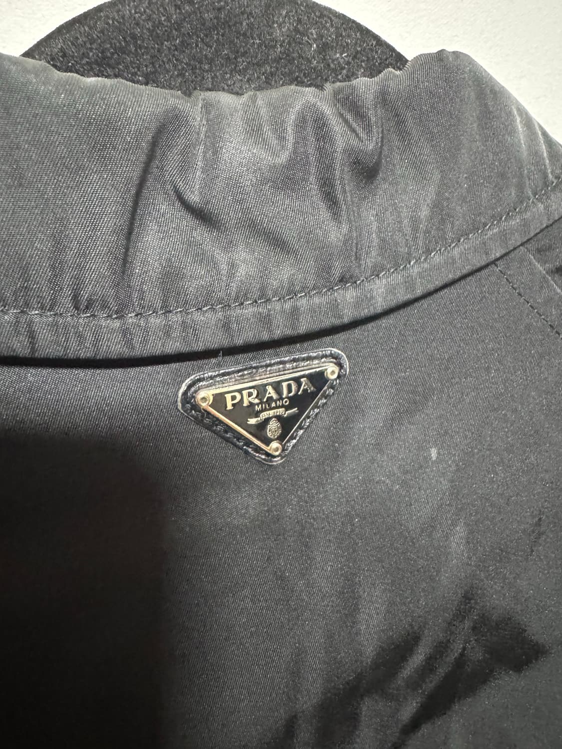 40 프라다 여성 나일론 트렌치코트 상품이미지9