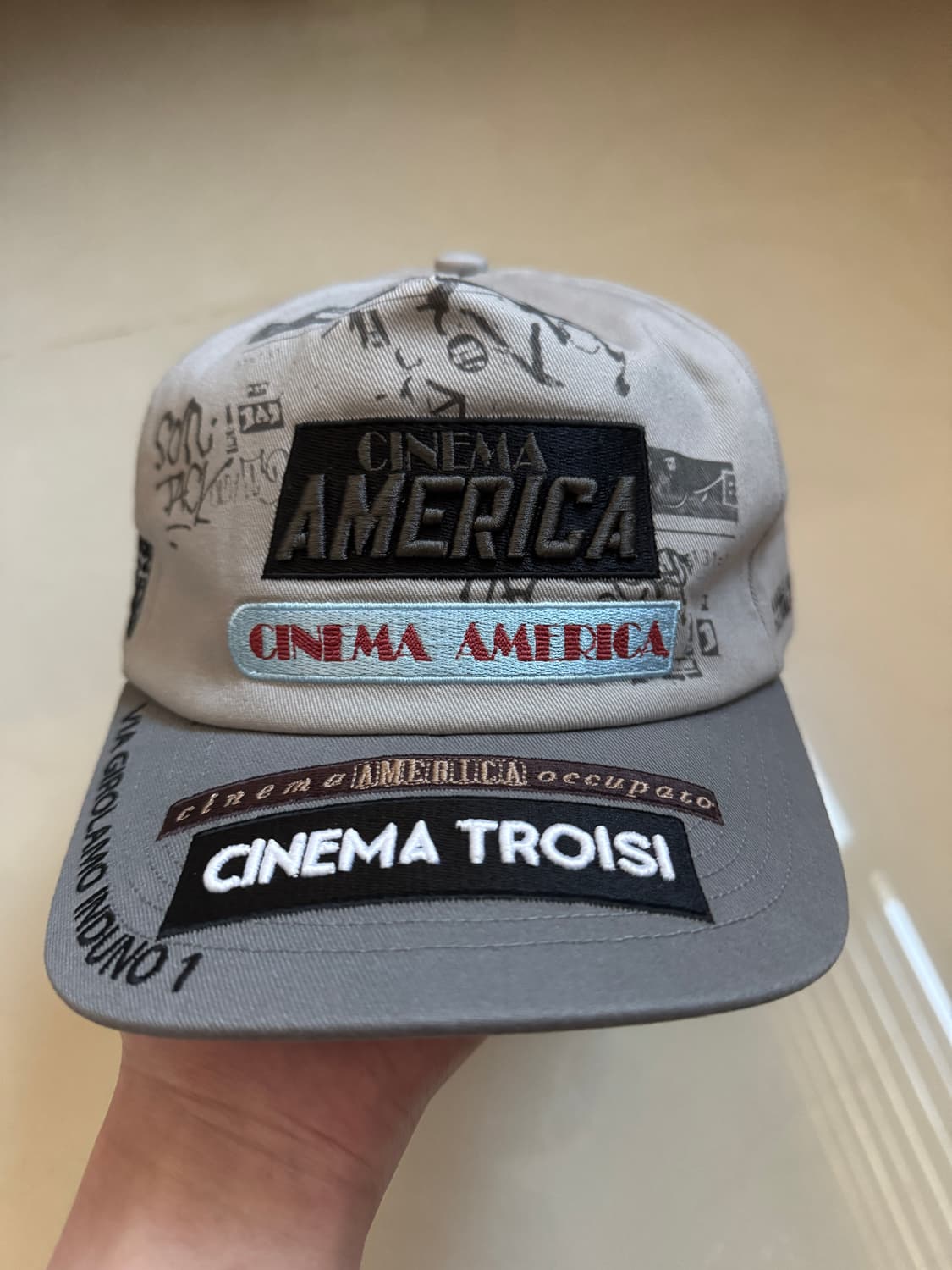 paly hollywood cinema troisi 5 panel hat 상품이미지1