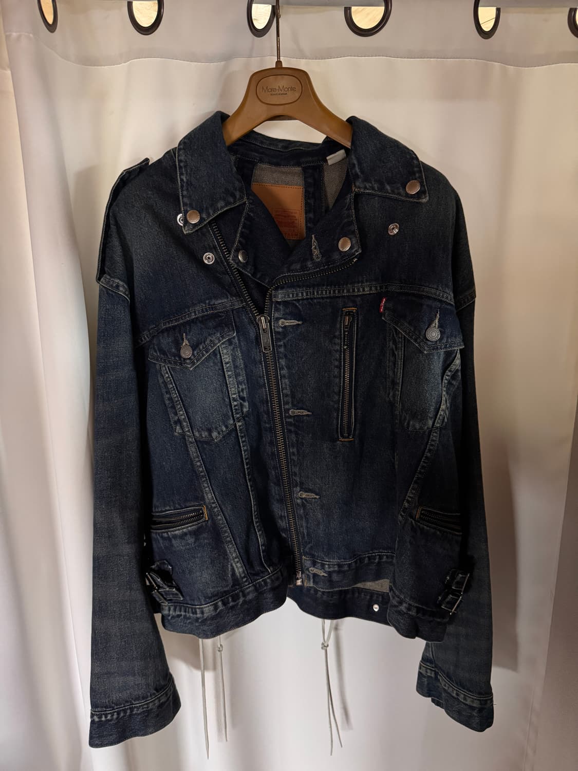 파세타즘 x 리바이스 오버사이즈드 데님 자켓 L 상품이미지1