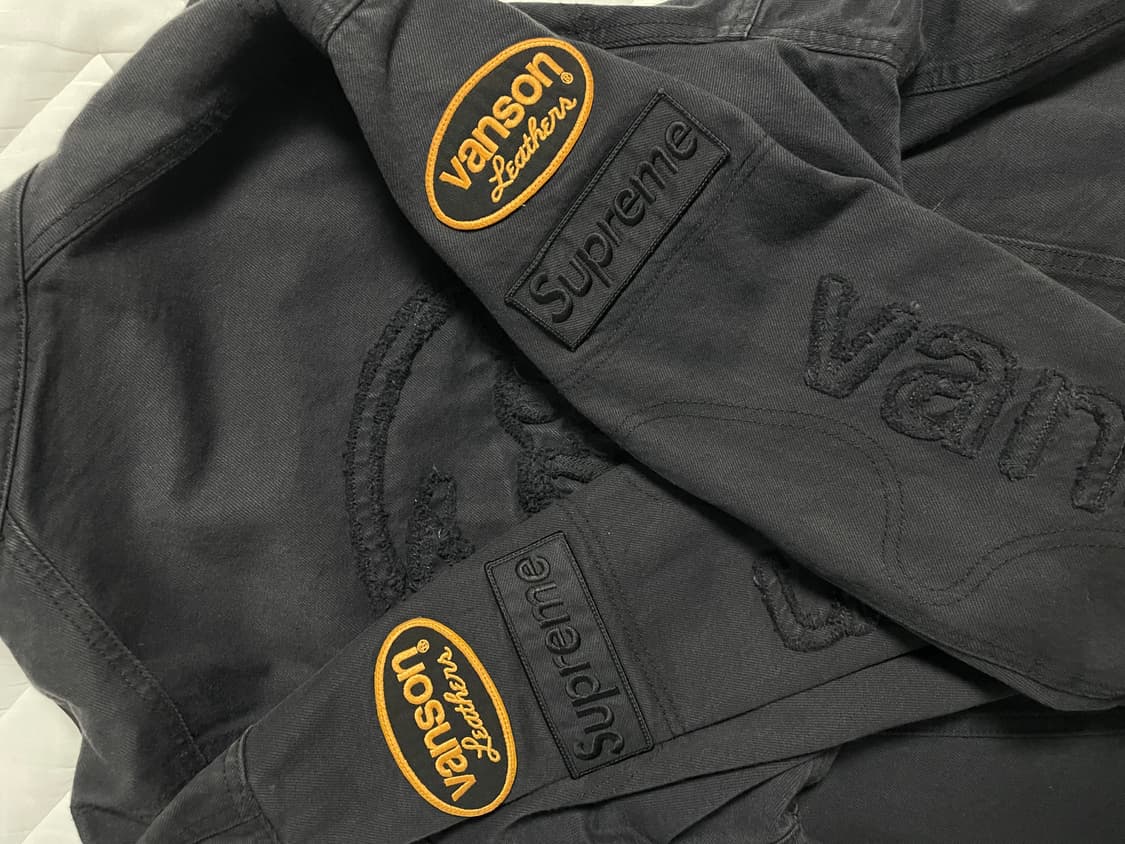 슈프림 밴슨 자켓 xl 상품이미지4