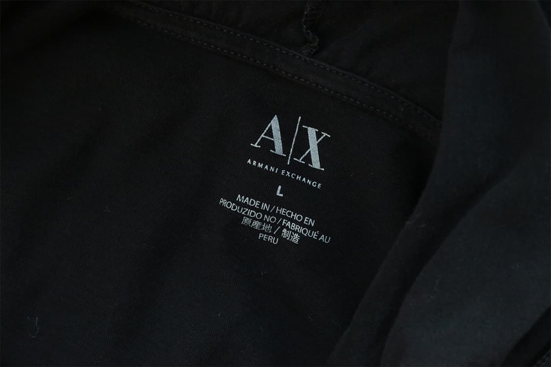 아르마니 익스체인지 롱슬리브 후드 상품이미지8