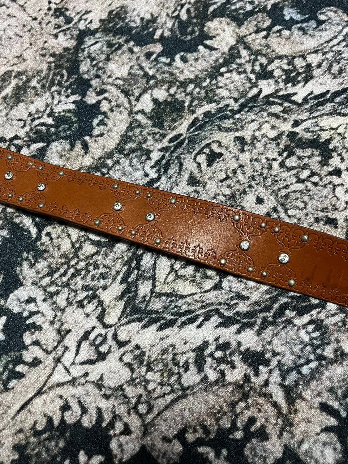 오리엔탈 큐빅 버클 벨트 상품이미지5