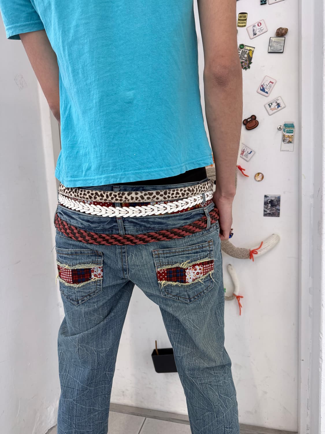 double waist jeans 상품이미지3