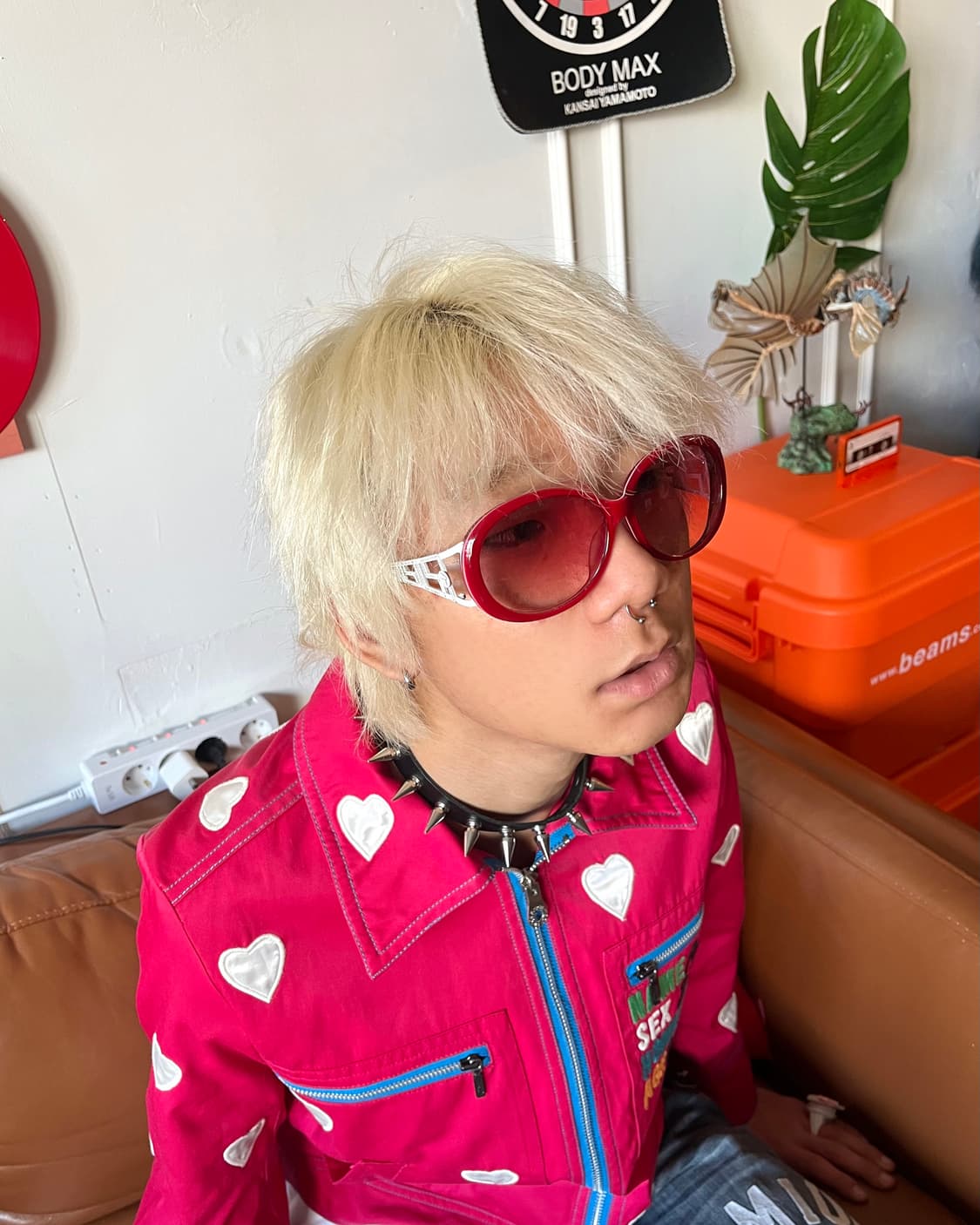 90-00s VERSACE Swarovski Trim Sunglass 상품이미지2