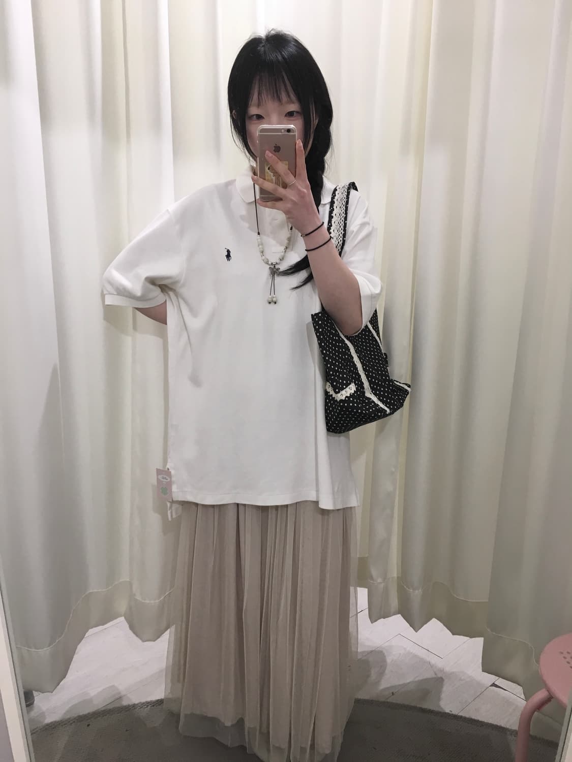 폴로 화이트 PK 상품이미지2