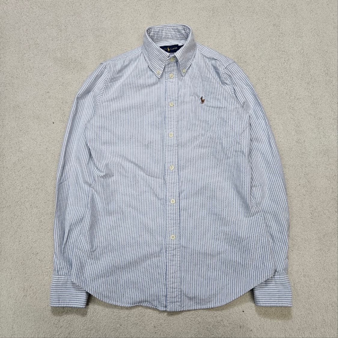 폴로 랄프 로렌 신형 스트라이프 셔츠 XS 커스텀핏 상품이미지1