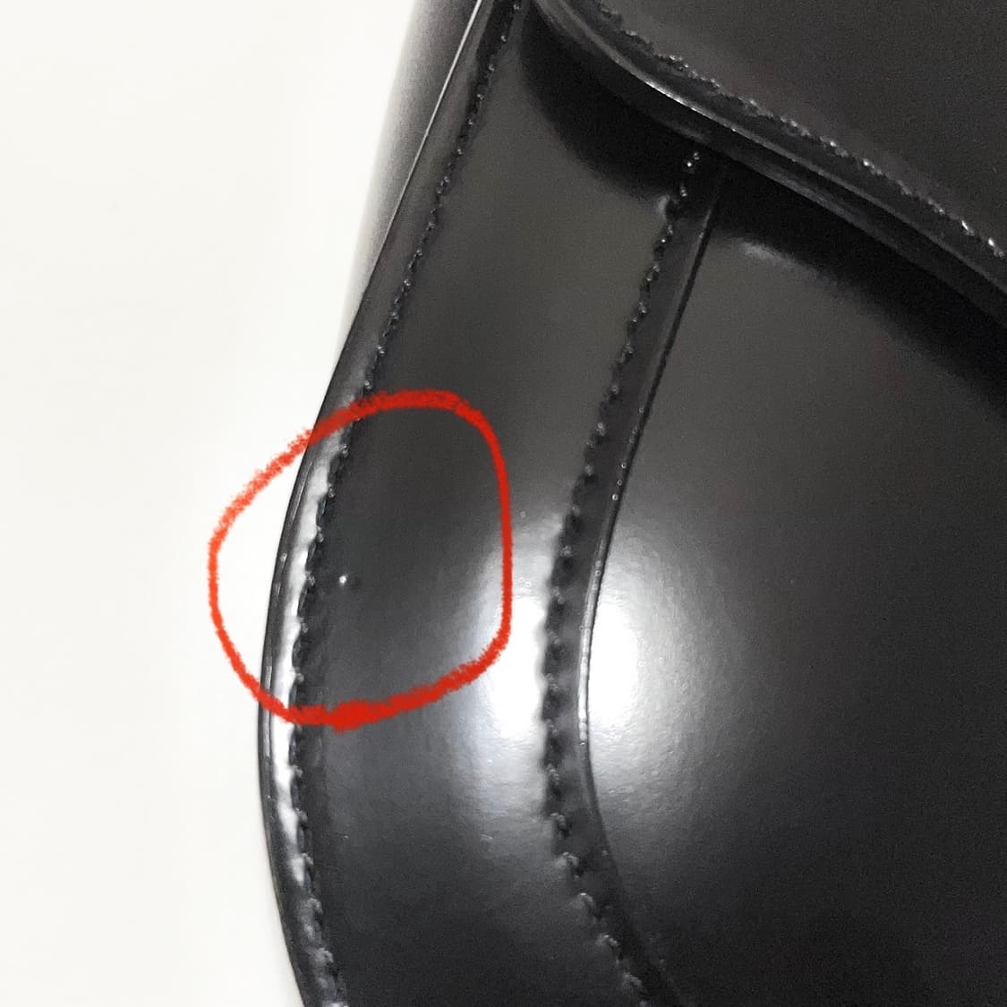 꼼데가르송 폴드 오버 탑 미니백 상품이미지3