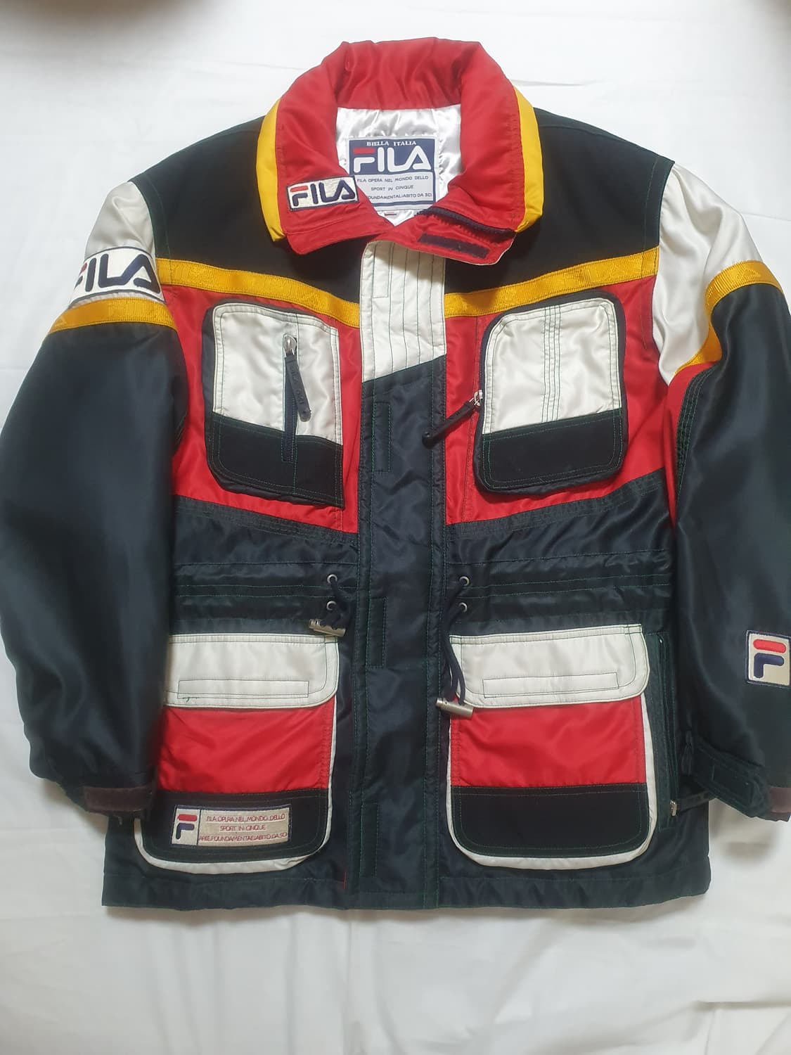 휠라 FILA 멀티컬러 패딩 점퍼 100 상품이미지1