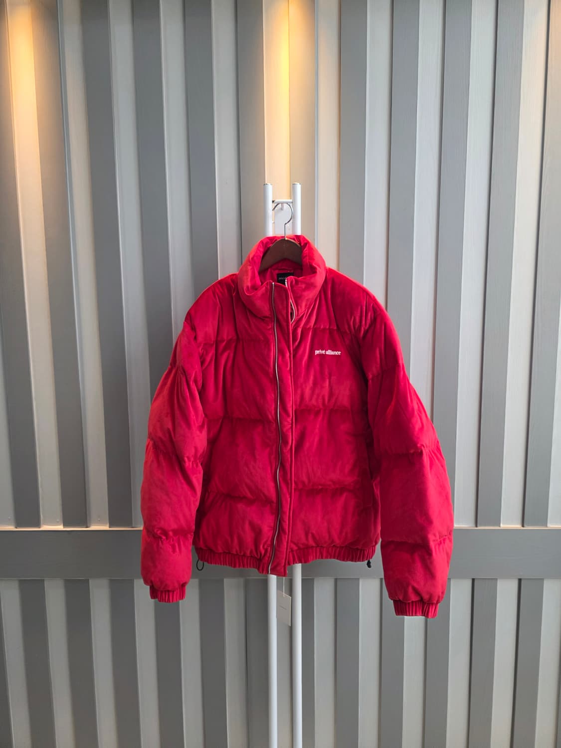 레드 벨벳 패딩점퍼 상품이미지1