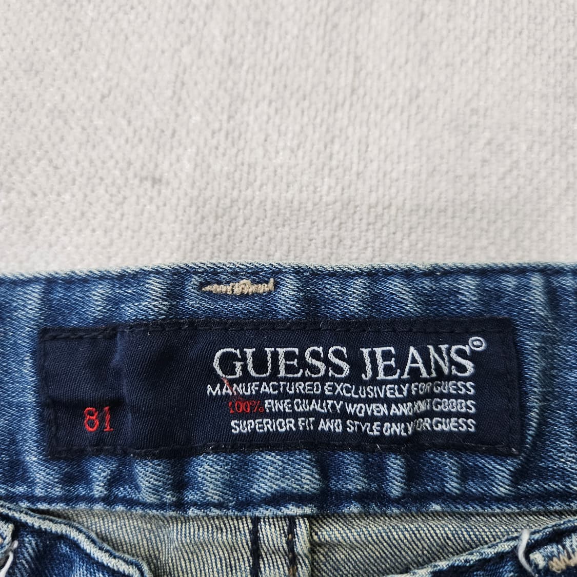 30 게스 빈티지 데님 팬츠 0406Y 상품이미지3