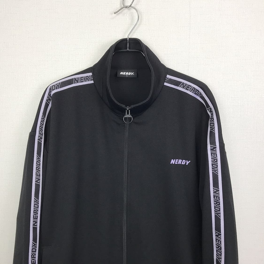 널디 NERDY 트랙탑 오버핏 져지 남성L 상품이미지2