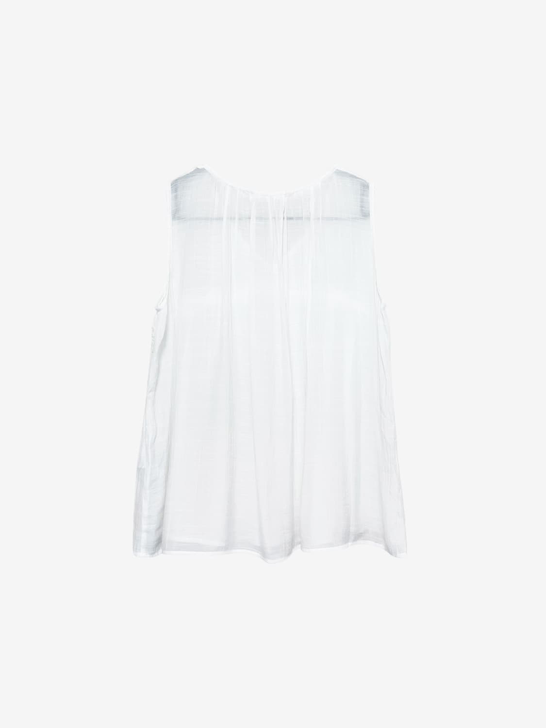 Flower Lace Sleeveless – White 상품이미지7