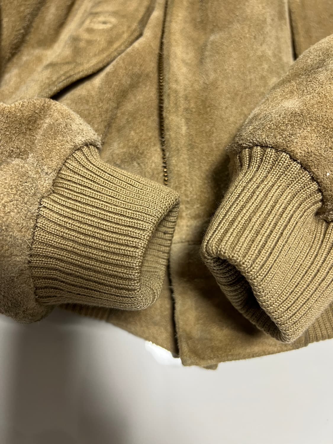 90s 폴로 랄프로렌 스웨이드 해링턴 바라쿠타 자켓 L 상품이미지7