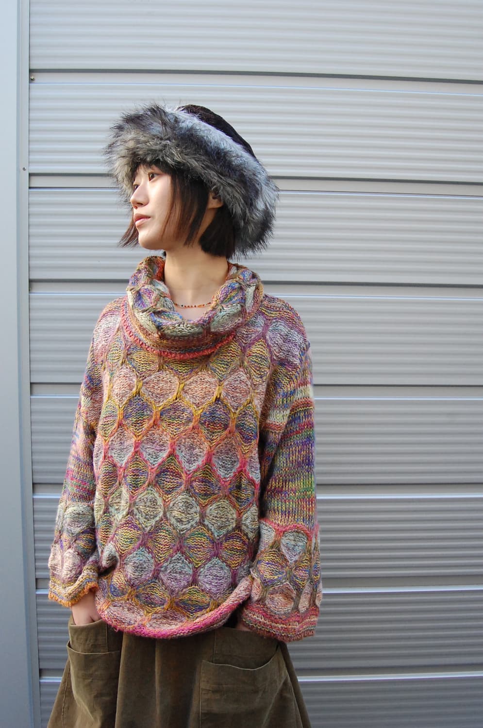 Forme deforme multi color knit 상품이미지1