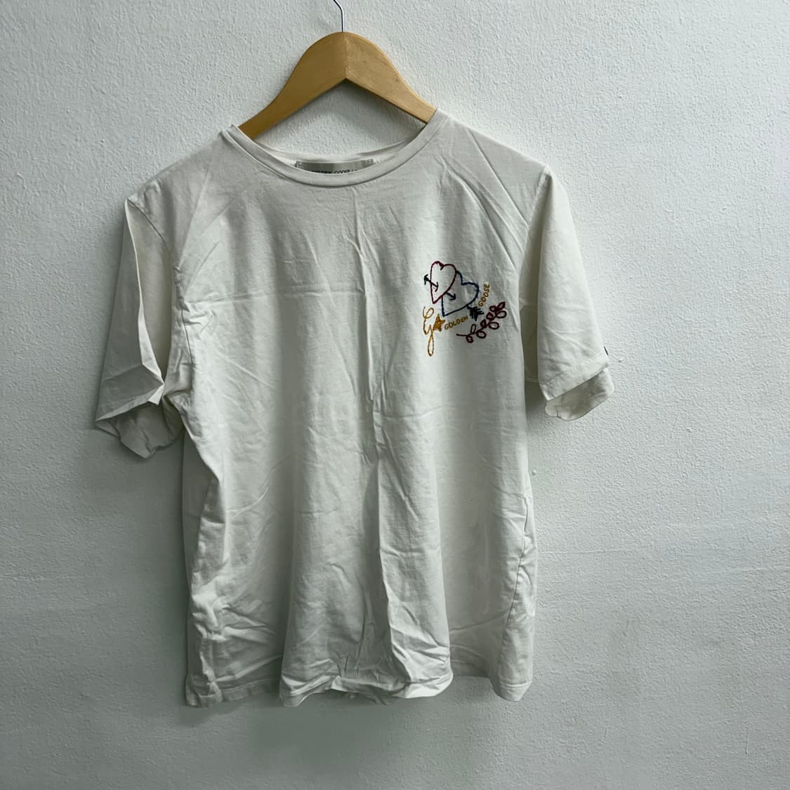 골든구스 ITALY 21SS 하트애로우 티셔츠 S 상품이미지1