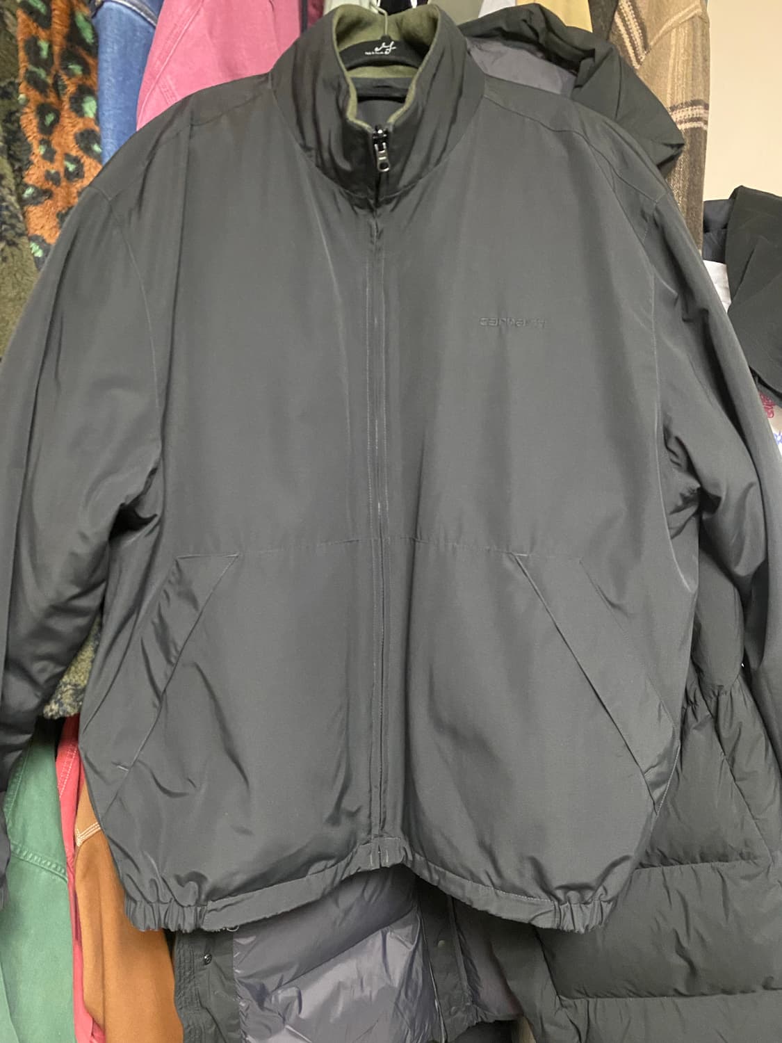 칼하트wip 리버시블 후리스 xl 상품이미지2